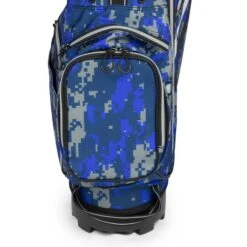 TS5-51 Stand Bag 27.5 Inch, Blue Camo Bag -Golf Sports Shop 10143 AltB