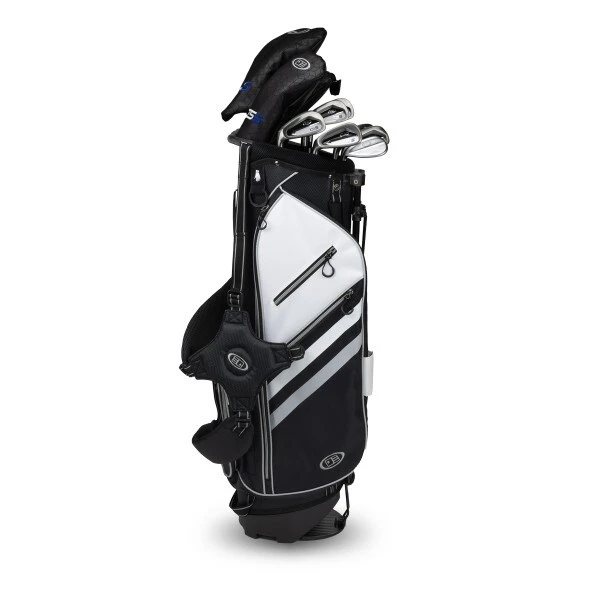 Left Hand TS5-51 10 Club Stand Set Graphite, Black/White Bag 7 Left Hand TS5-51 10 Club Stand Set Graphite, Black/White Bag - Image 5