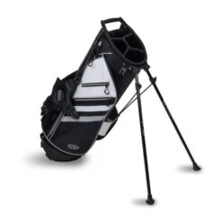 Golf Sports Shop 18 TS5-54 Stand Bag 29 Inch, Black/White Bag