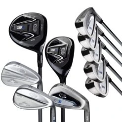 Right Hand TS5-57 10 Club Hybrid Iron Set Combo Shafts