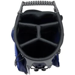 Left Hand TS5-57 10 Club Stand Set Graphite, Navy/White Bag -Golf Sports Shop 13152 AltC