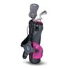 Left Hand UL39-s 3 Club Carry Set, Grey/Pink Bag -Golf Sports Shop 13862 main.default