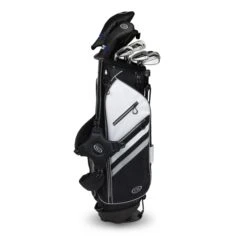 Left Hand TS5-60 10 Club Stand Set Combo, Black/White Bag -Golf Sports Shop 14153 AltA