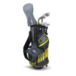 Right Hand UL42-s 4 Club Stand Set, Grey/Yellow Bag -Golf Sports Shop 14760 AltA