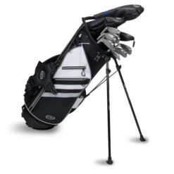 Right Hand TS5-60 10 Club Stand Set Graphite, Black/White Bag