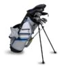 Right Hand TS5-60 10 Club Stand Set Graphite, Silver/White/Blue Bag -Golf Sports Shop 15104 main.default