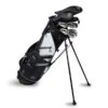 Left Hand TS5-60 10 Club Stand Set Graphite, Black/White Bag