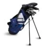 Right Hand TS5-63 10 Club Stand Set Combo, Navy/White Bag -Golf Sports Shop 16102 main.default