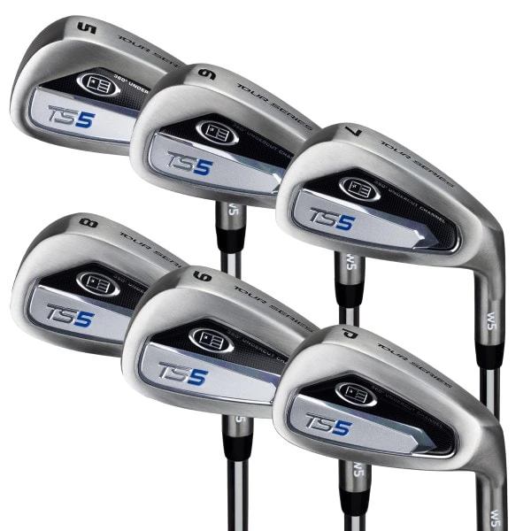 Right Hand TS5-63 6 Club Iron Set Steel Shafts 3 Right Hand TS5-63 6 Club Iron Set Steel Shafts