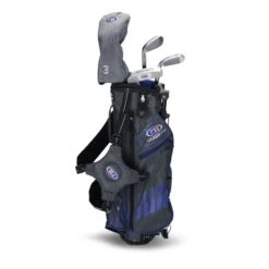 Right Hand UL45-s 4 Club Stand Set, Grey/Blue Bag -Golf Sports Shop 17760 AltA