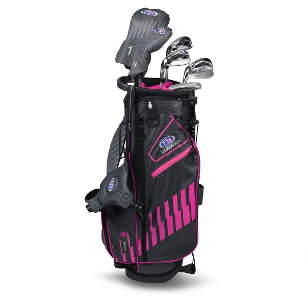 Left Hand UL51-s 7 Club DV3 Stand Set, Black/Pink Bag 6 Left Hand UL51-s 7 Club DV3 Stand Set, Black/Pink Bag - Image 4