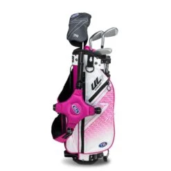Right Hand UL7-42 4 Club Stand Set, White/Pink -Golf Sports Shop 21103 AltA