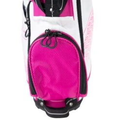 UL7-42 Stand Bag/21.5 Inch, White/Pink -Golf Sports Shop 21133 AltB