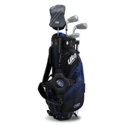 Left Hand UL7-45 4 Club Stand Set, Black/Blue -Golf Sports Shop 22101 AltA
