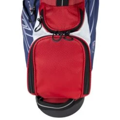 UL7-48 Stand Bag/24.5 Inch, Navy/Red -Golf Sports Shop 23132 AltB