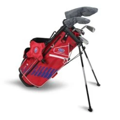 Right Hand UL54-s 5 Club Stand Set, Red/Blue/White Bag