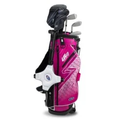 Left Hand UL7-51 5 Club Stand Set, Pink/White -Golf Sports Shop 24103 AltA 1