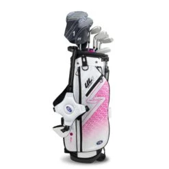 Right Hand UL7-54 7 Club Stand Set, White/Pink -Golf Sports Shop 25106 AltA 1