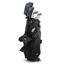 Left Hand UL7-57 5 Club Stand Set, Black/Green -Golf Sports Shop 26101 AltA 1