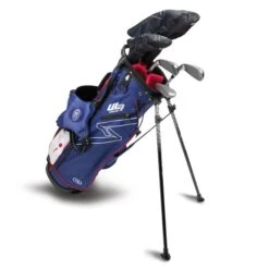 Right Hand UL7-57 5 Club Stand Set, Navy/Red