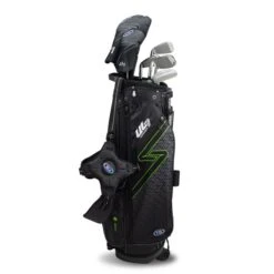 Right Hand UL7-57 7 Club Stand Set, Black/Green -Golf Sports Shop 26104 AltA 1