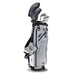 Left Hand UL7-60 5 Club Stand Set, Silver/Navy -Golf Sports Shop 27102 AltA