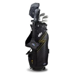Left Hand UL7-63 5 Club Stand Set, Black/Gold -Golf Sports Shop 28101 AltA 1
