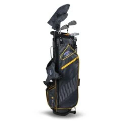 Right Hand UL63-s 5 Club Stand Set, Grey/Gold Bag 7 Right Hand UL63-s 5 Club Stand Set, Grey/Gold Bag -Golf Sports Shop 28760 AltA