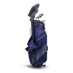 Right Hand UL63-s 5 Club Stand Set, Navy/Grey Bag -Golf Sports Shop 28761 AltA