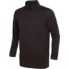 The Ross 1/4 Zip Pullover, Basic Black -Golf Sports Shop 40359 main.default
