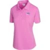 USKG Womens Solid ML75 Polo, Light Magenta -Golf Sports Shop 40492 main.default
