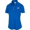 USKG Womens Solid ML75 Polo, Maritime Blue -Golf Sports Shop 40504 main.default