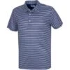 Knoll Stripe Polo, Maritime Mix