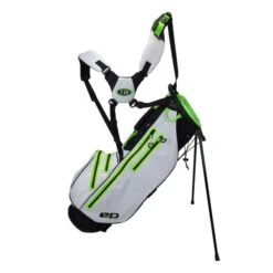 EpTOUR Stand Bag, White/Black/Green, 32 Inch -Golf Sports Shop 46097 AltC
