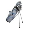 Right Hand ULW-63 AV2 10 Club Stand Bag Set, All Graphite, Silver/Blue Bag 1 Right Hand ULW-63 AV2 10 Club Stand Bag Set, All Graphite, Silver/Blue Bag -Golf Sports Shop 64141 main.default