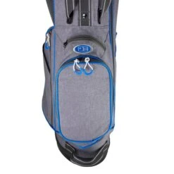 Right Hand ULW-63 AV2 10 Club Stand Bag Set, All Graphite, Grey/Blue Bag -Golf Sports Shop 64144 AltB