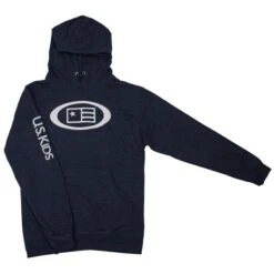 U.S. Kids Hoodie, Navy -Golf Sports Shop USKHoodie AltB