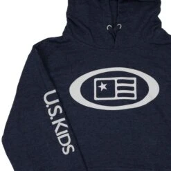 U.S. Kids Hoodie, Navy -Golf Sports Shop USKHoodie AltC